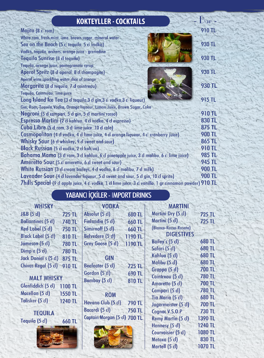 Menu Seven Hills Restaurant-2